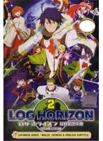Log Horizon 2 DVD Complete 1-25 - (Japanese Ver) Anime