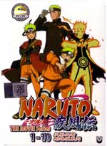 Naruto Movies 1-10 DVD Collection Boxset - (English Ver) - Anime