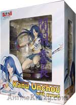 Ikki Tousen (Battle Vixens) 6" Kanu Unchou with Sword 1/6 Scale PVC Figure