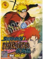Naruto Shippuden DVD Vol. 404-407 (Japanese Version)