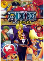 One Piece DVD - TV Series (eps. 520-523) - Anime (Japanese Version)