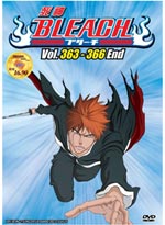 Bleach DVD Vol. 363-366 (end) (Japanese Version)