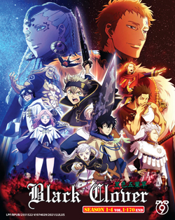 Black Clover Season 1-4 (Vol. 1-170 End) - *English Dubbed*