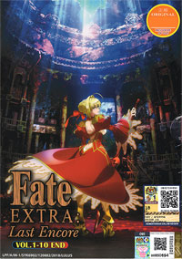 Fate/Extra: Last Encore DVD Complete 1-10 (Japanese Ver) Anime