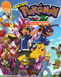 Pokemon XY&Z (Season 19) DVD Collection Boxset 1-49 - (Japanese, Cantonese Ver) Anime