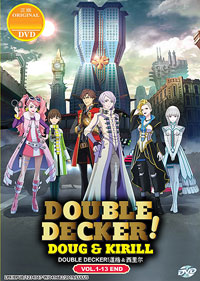 Double Decker! Doug & Kirill DVD Complete 1-13 (English Ver) Anime