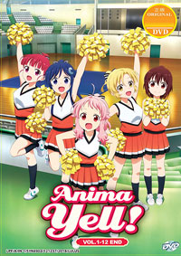 Anima Yell! DVD 1-12 (Japanese Ver) Anime
