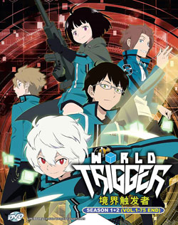 World Trigger DVD BoxSet (Season 1+2) Vol 1-75 End