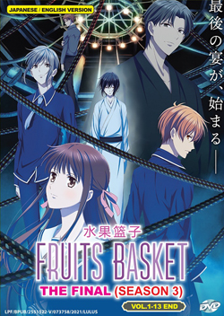 Fruits Basket: The Final (3rd Season) Vol. 1-13 End - *English Dubbed*