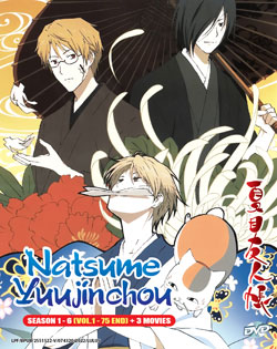Natsume Yuujinchou (Natsume's Book of Friends) Season 1-6 [Vol. 1-75 End] + 3 Movies - *English Subbed*