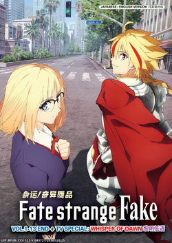 Fate/strange Fake (Vol. 1-13 End) + TV Special: Whispers of Dawn - *English Dubbed*