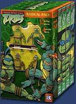 Teenage Mutant Ninja Turtles: Radical Gift Pack w/ 4 collectible figures