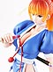 Dead or Alive: KASUMI (Blue Version) PVC Statue - Mon-Sieur Bome Figure Collection 15 [Kaiyodo Anime Figure]