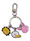 Bleach Metal Charms Keychain: KON, YUKI, & CHAPPY