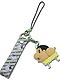 Shin Chan Cell Phone Strap with Charm: ASS DANCE