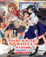 Toaru Kagaku no Railgun (A Certain Scientific Railgun) Season 1-3 (Vol. 1-73 End) + OVA *English Dubbed*