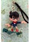 Detective Conan (Case Closed) Cell Phone Strap: Conan on Skate Board